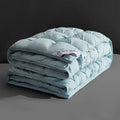 Axyaa 2024 3D Twisted Flower 95 White Goose Down Winter Quilt Core.