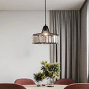 Axyaa Nordic Glass Pendant Light Cognac White Green Hanging Lamp