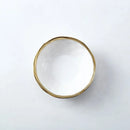 Axyaa Gold-Plated Ceramic Steak Plate for Stylish Dining
