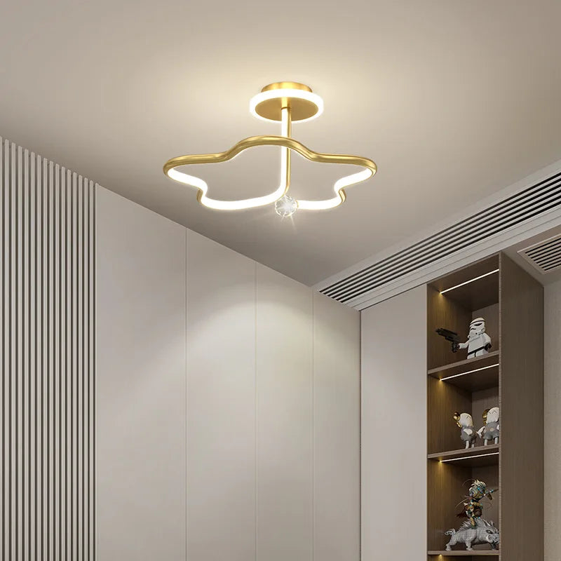 Axya Modern LED Ceiling Chandelier For Living Dining Bedroom - Indoor Home Appliance