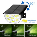 Axyaa Solar Spotlights Waterproof Outdoor Landscape Wall Lights