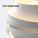 Axyaa Nordic Pinecone White Metal Wall Lamp with LED Lights