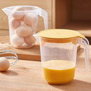 Axyaa High Temp Resistant Plastic Measuring Cup with Scale - 1000ML