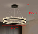 Axyaa Modern Living Room LED Chandeliers Hanging Ceiling Lamp Indoor Lighting