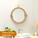 Nordic Hanging Mirror for Home Decor, Axyaa Wall Decor Makeup Mirror