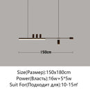Axyaa Modern LED Ceiling Chandelier for Dining Table Decor