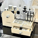 Axyaa Vanity Makeup Organizer Box for Cosmetics Display and Jewelry Storage