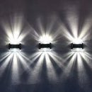 Axyaa Solar LED Garden Wall Light: Waterproof, Smart Sensor, Outdoor Decor for Courtyard, Balcony
