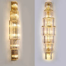 Axyaa Luxury Crystal Wall Lamp for Hotel Lobbies, Villas, and Living Rooms