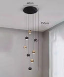 Axyaa LED Pendant Chandeliers for Modern Living and Dining Room Lighting