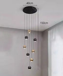 Axyaa Modern LED Pendant Chandelier Lighting for Living and Dining Room