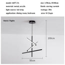 Axyaa Nordic Modern Geometric LED Pendant Light for Home Decor and Lighting Fixtures