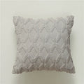 Geometric Plush Cushion Cover 45*45 for Sofa, Living Room - Axyaa Branded Nordic Home Decor