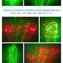 Axyaa 3D Animation Laser Projection Light for Christmas, Bar, KTV, DJ Stage Beam Lighting