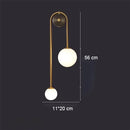 Axyaa Flute Glass Vanity Light Sconce Wall Fixture for Bathroom Bedroom Hallway