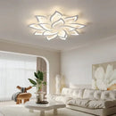 Axyaa Modern Flower Pattern Acrylic LED Chandelier for Home Lighting Decor