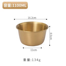 Axyaa Stainless Steel Mixing Bowl Set for Kitchen - Large Capacity Multifunctional Utensils