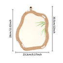 Axyaa Irregular Mirror Set for Living Room & Bedroom Decor, Nordic Style Makeup Wall Decor