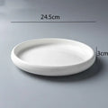 Axyaa Ceramic Nest Plate: Western Steak & Dessert Tray for Kitchen & Dining