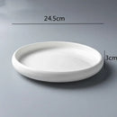 Axyaa Ceramic Nest Plate: Western Steak & Dessert Tray for Kitchen & Dining