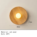 Axyaa White Glass Wall Lamp for Parlor Aisle Bedroom Hotel Shop Lighting