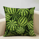 Axyaa Tropical Fruit Cushion Covers for Camper Decor and Dining Chair Pillowcase