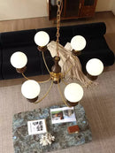 Luxury Magic Beans Pendant Light for Vintage Living Room, Villa Chandelier by Axyaa