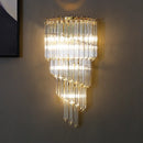 Axyaa Elegant Crystal Wall Sconce - High Quality Electroplating Luxury Lamp