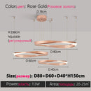 Axyaa Modern Ring Chandelier for Living Room, Bedroom, Study, Restaurant