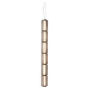 Axyaa Smoke Gray Glass Pendant Light - Nordic Design LED Hanging Lamp