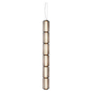 Axyaa Smoke Gray Glass Pendant Light Nordic LED Hanging Lamp