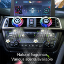 Axyaa Car Music Rhythm RGB LED Vent Light: Sound Activated Ambient Light Control