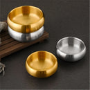 Axyaa Double-layer Stainless Steel Scald-proof Soup Rice Bowls