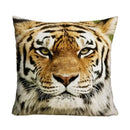Axyaa Animal Print Polyester Pillow Cover 45x45cm
