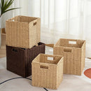 Axyaa Wicker Storage Basket for Picnics, Toys, and Clothes