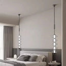 Axyaa Luxury Telescopic Glass Pendant Lamp for Bedroom and Living Room