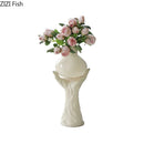 Axyaa Creative Arm Vase Decoration for Aesthetic Room Floral Arrangement
