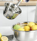 Axya Stainless Steel Water Ladle with Long Handle Spoon