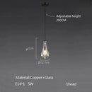 Axyaa Large Water Droplets Glass LED Chandelier for Modern Living Spaces