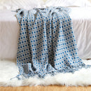 Axyaa Nordic Knitted Sofa Blanket: Cozy Home & Office Warmth