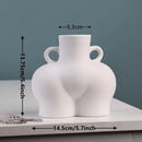 Axya Nordic Ceramic Vase for Home Decor, Living Room & Bedroom Accents
