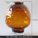 Axyaa Gradient Glass Vase for Flower Arrangements and Home Decor