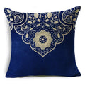 Axyaa Blue & White Porcelain Pattern Pillowcase - Sofa Decor 40cm/45cm/50cm