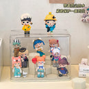 Axyaa Labubu Dustproof Doll Box: Clear Display Stand for Vinyl, Plush & Blind Toys