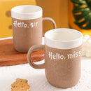 Axyaa Coarse Pottery Ceramic Cup Set | Creative Design High-value Water Mug