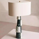Axyaa Marble Splice Table Lamp - Retro Style, Energy Efficient & Luxurious