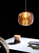 Axyaa Crystal Apple Pendant Light for Luxury Living and Dining Spaces