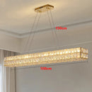 Axyaa Crystal Chandelier Pendant Light for Luxury Living Room and Bedroom