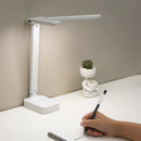 Axyaa Rechargeable LED Desk Lamp: 3-Level Dimmable Touch Lighting, Foldable & Eye-Friendly