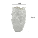 Axyaa Stone Grain Ceramic Flower Vase Set for Arrangements and Ornaments